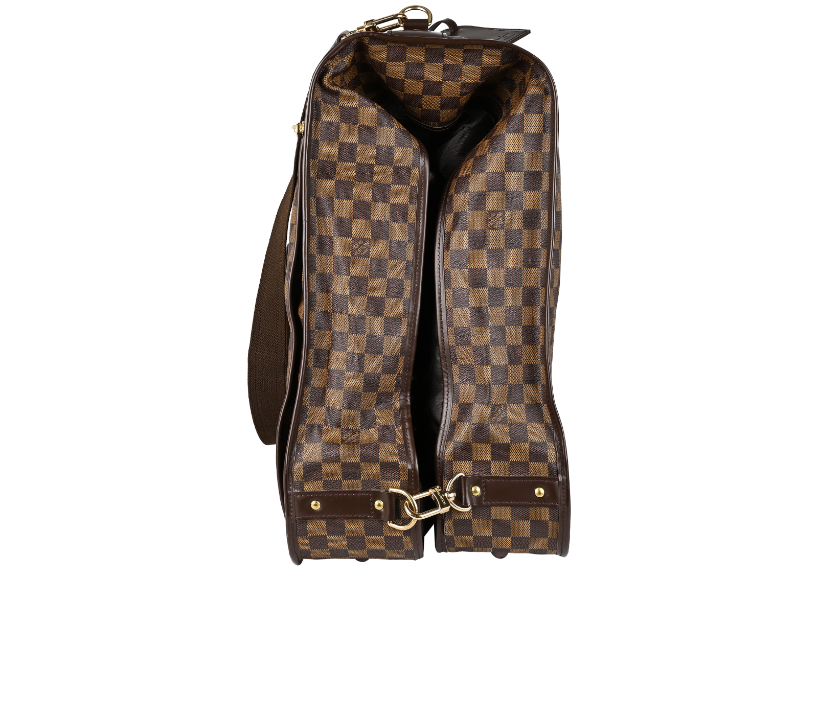 5 Hangers garment Bag, &pound;850, Handbags, Brown, Canvas, Side view